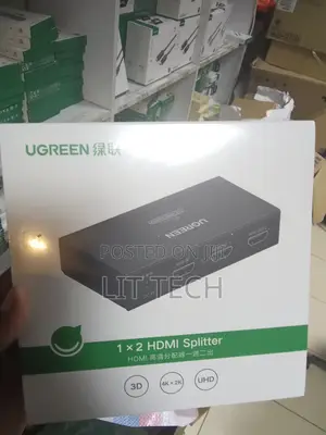 UGREEN HDMI Splitter 1in 2 Out Uk (Model 40201 CM519)