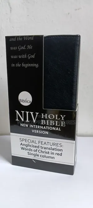 NIV Trimline Bible Black
