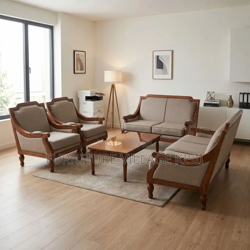 7-Seater Modern Reception Office Sofa