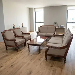 7-Seater Modern Reception Office Sofa