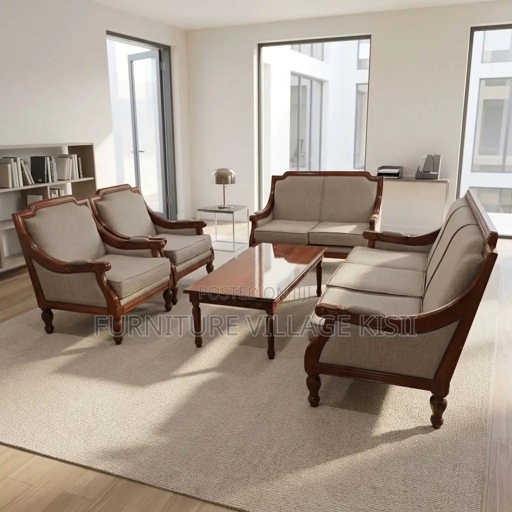 7-Seater Modern Reception Office Sofa