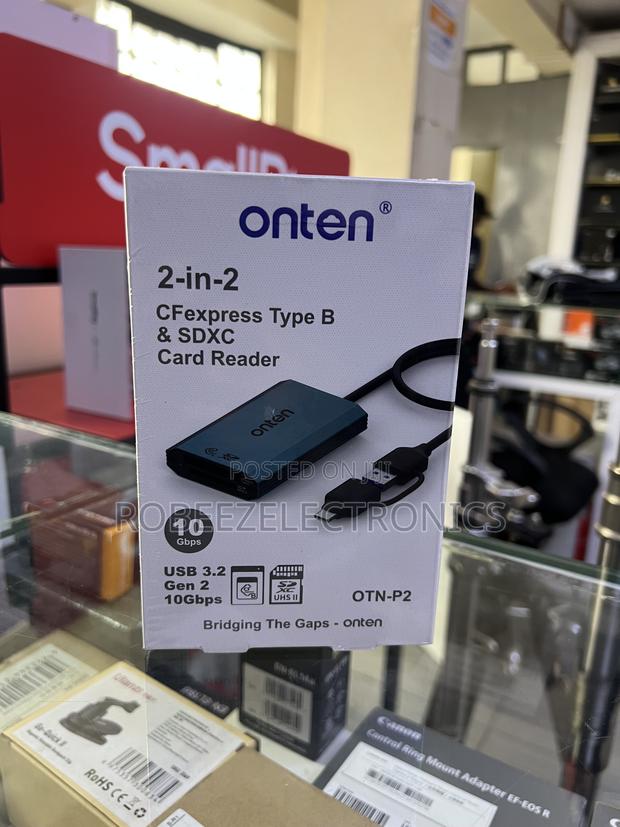 ONTEN CFExpress Type B & UHS II SDXC 2 in 1 Card Reader - main view