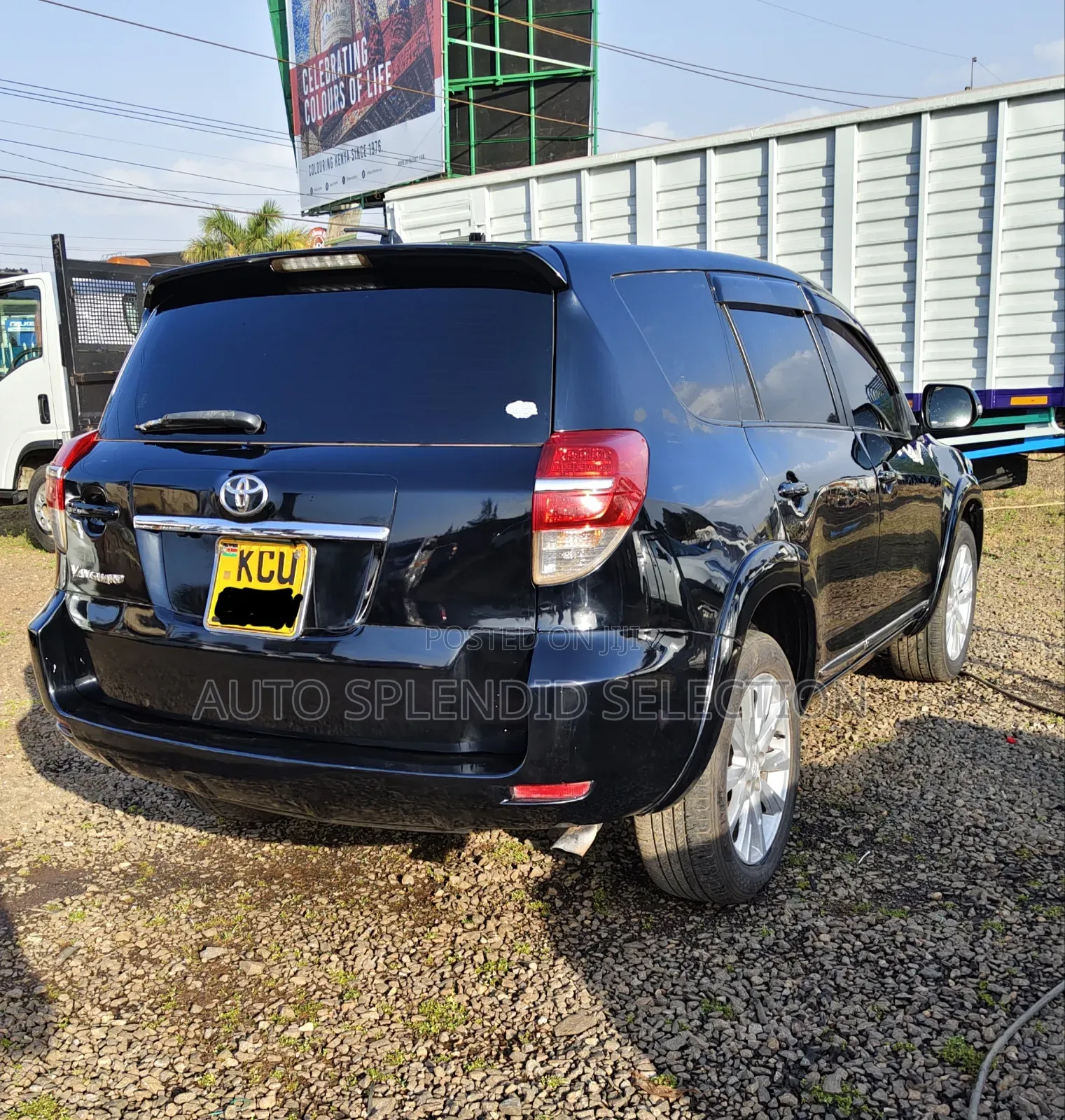 Toyota Vanguard 2012 Black
