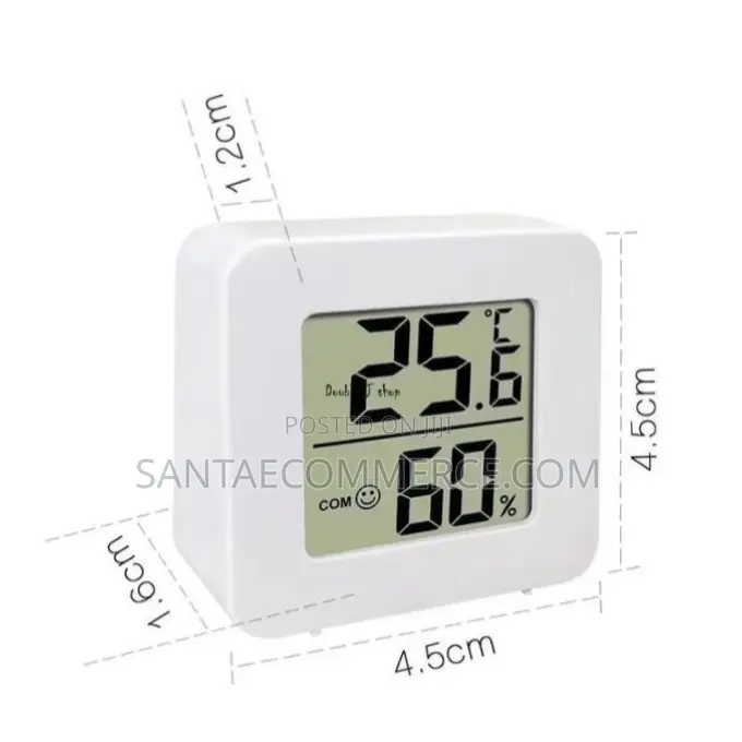 Mini Digital LCD Thermometer and Hygrometer