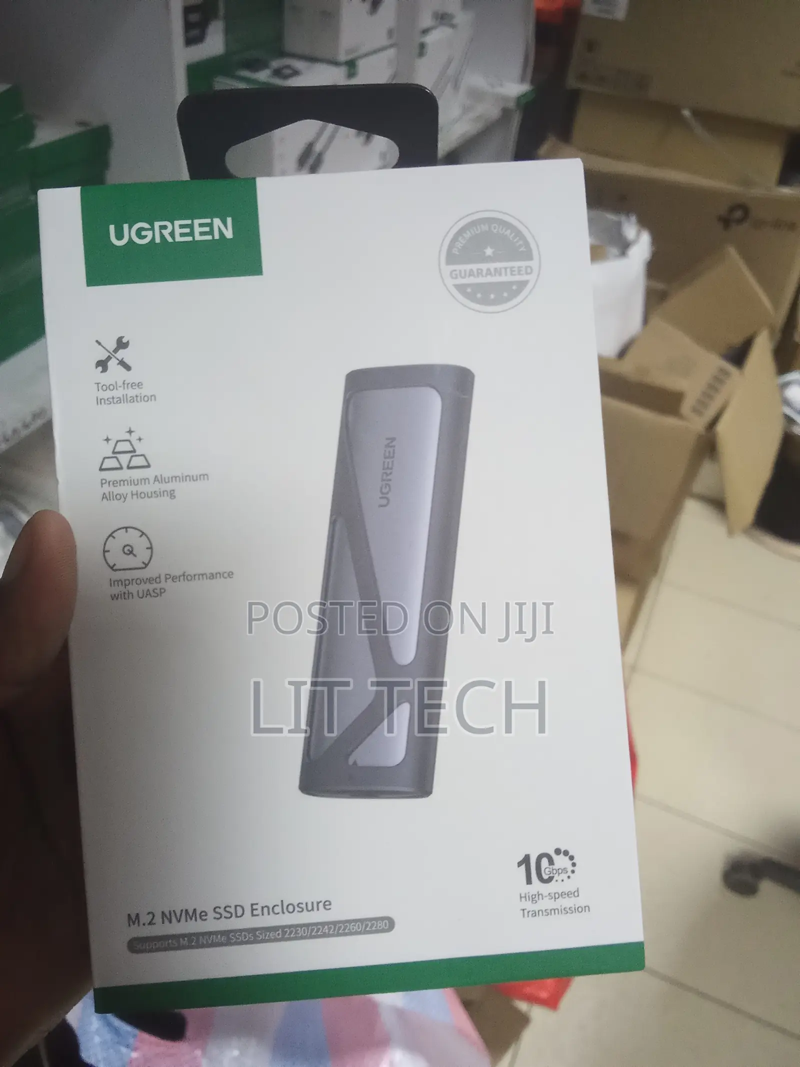 UGREEN USB-C Female to M.2 M Key 10G Enclosure C to C Cable