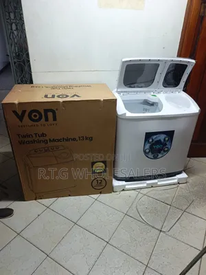 Von 13KG Washing Machine – Spacious and Convenient Laundry Appliance
