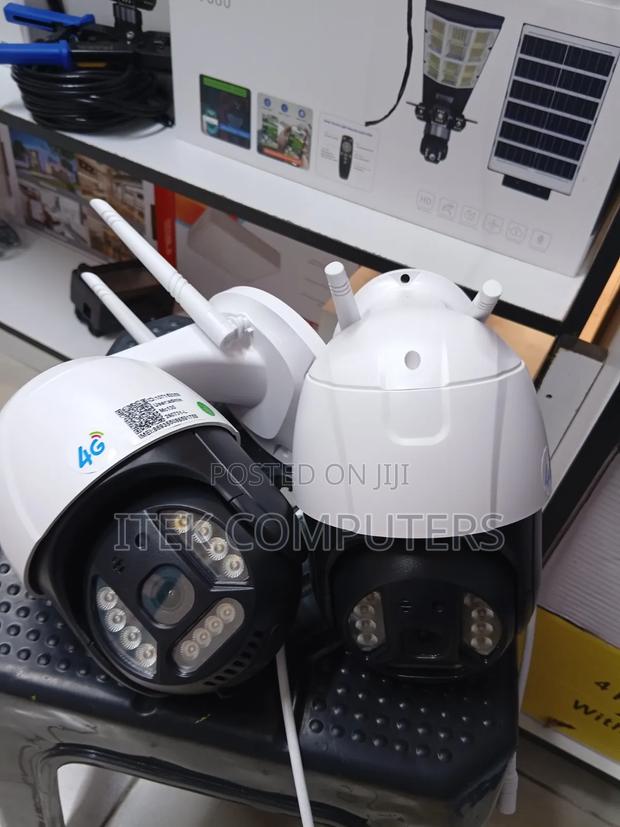 Wireless 4G Single Lens Security Camera for Remote Property Access - main view