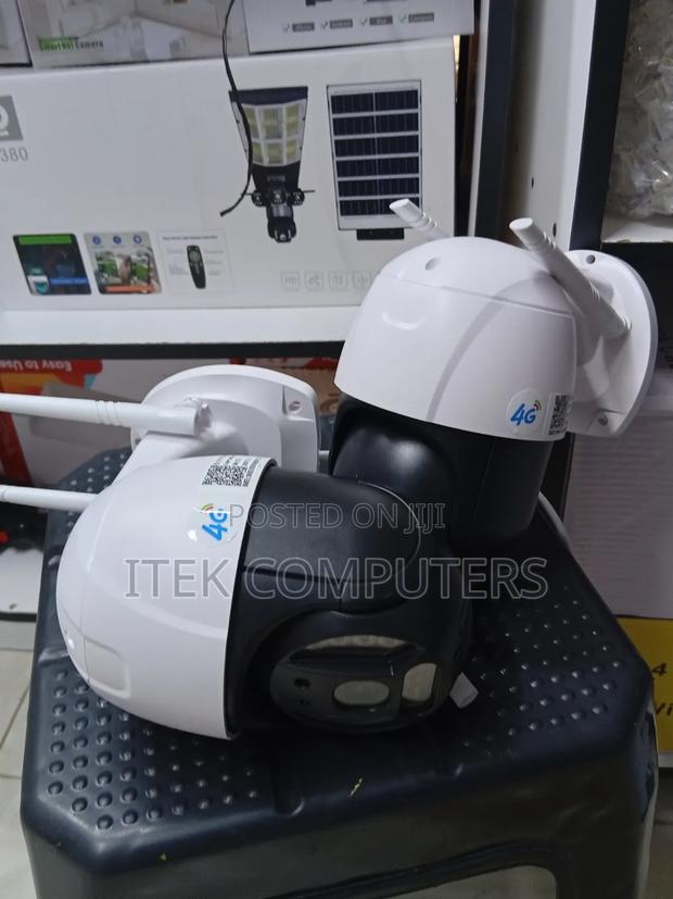 Wireless 4G Single Lens CCTV Camera for Garage Surveillance - main view