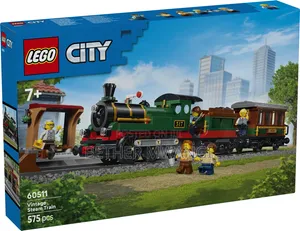 LEGO City Vintage Steam Train - Toy Building Set for Kids