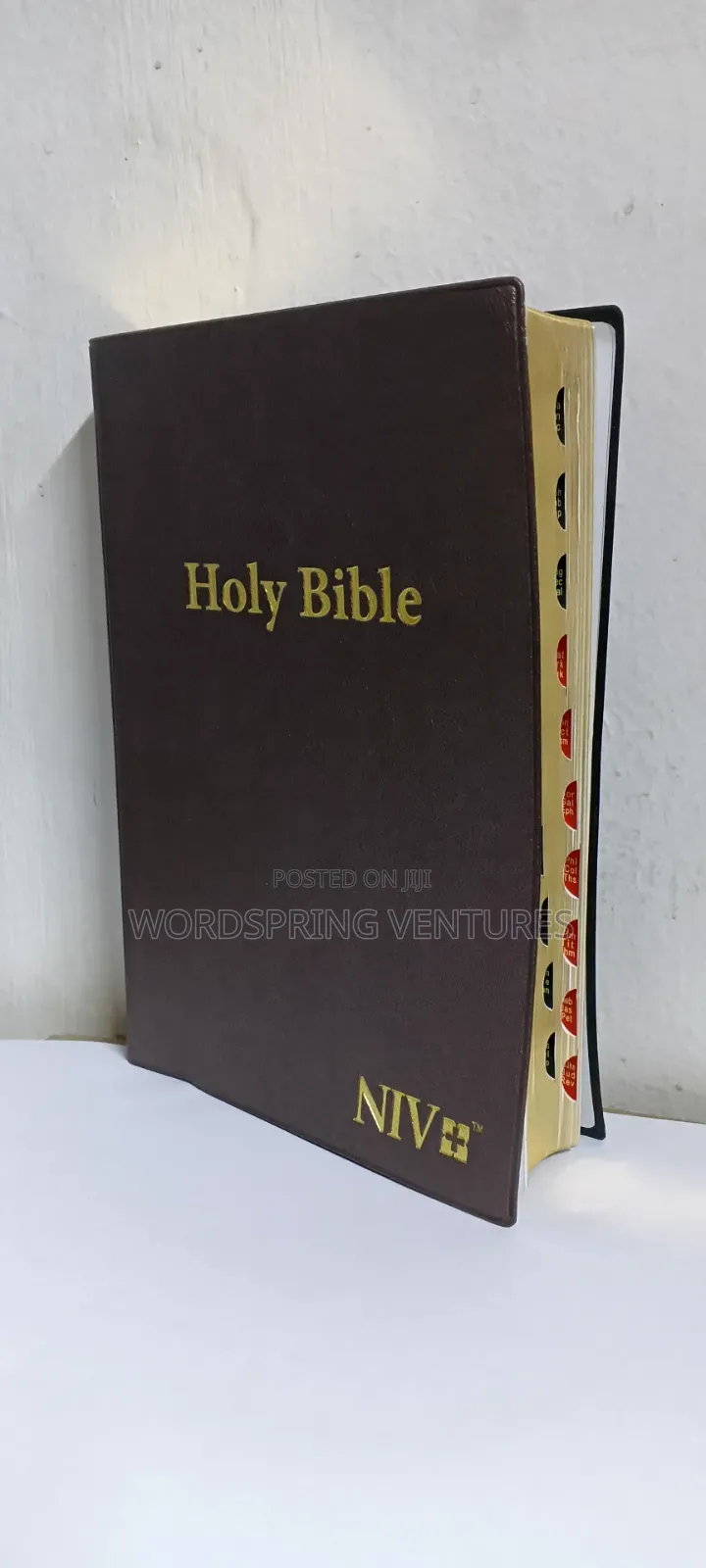 Niv Bible Standard Size Index