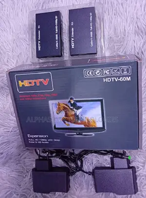 HDMI Extender (Up to 60 Meters/196ft) Using Cat5e/Cat6 Ethernet Cables