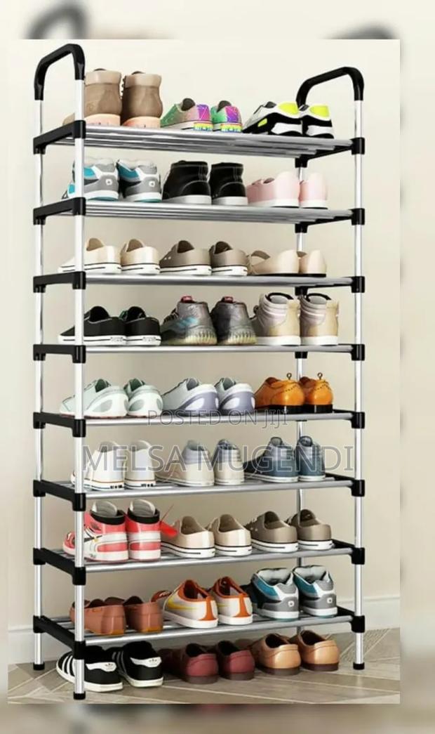 Strong and Durable 8 Layer Shoe Storage Rack - thumbnail 2