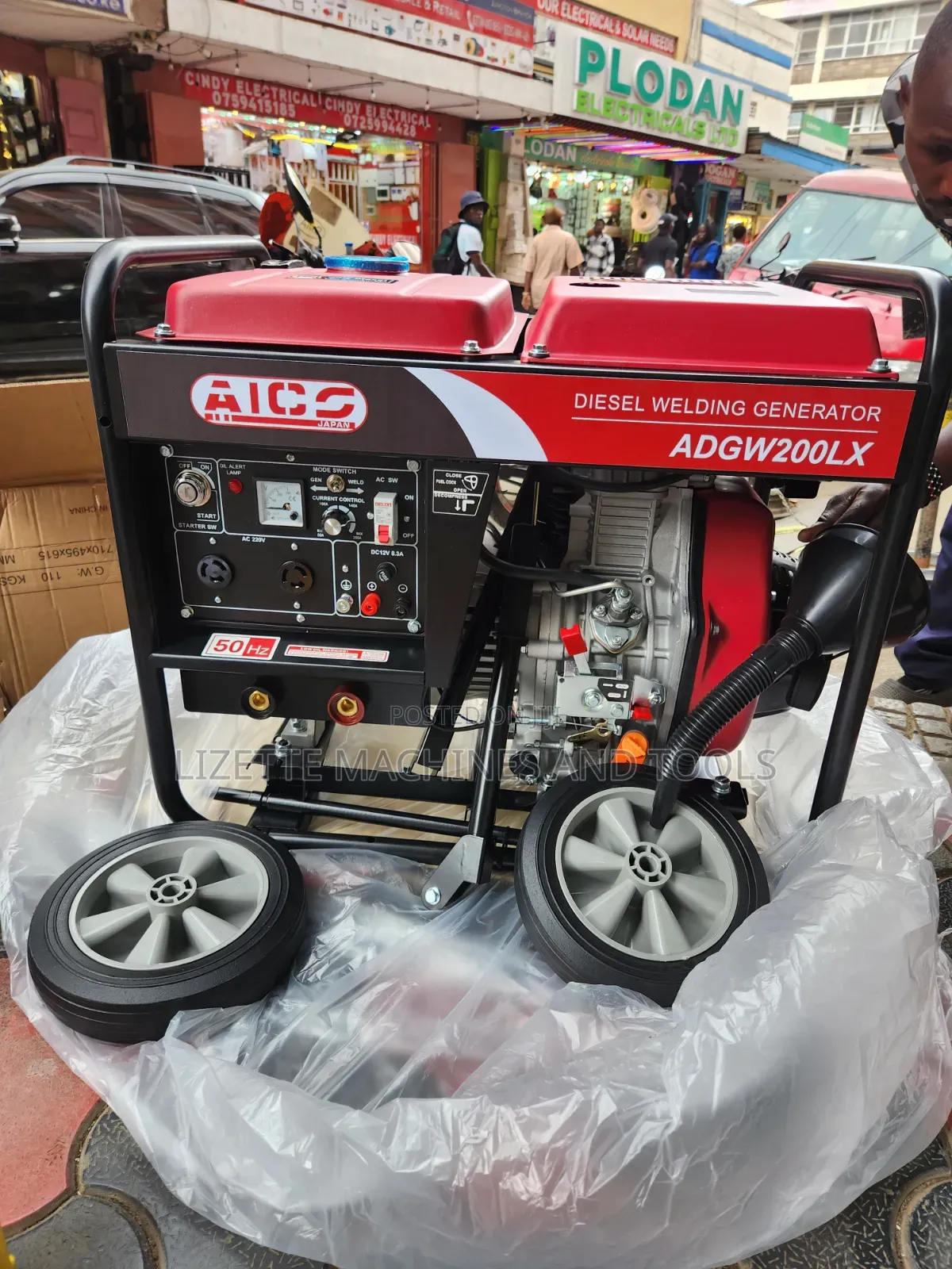 Aico Japan 8kva Single-Phase Diesel Welding Generator