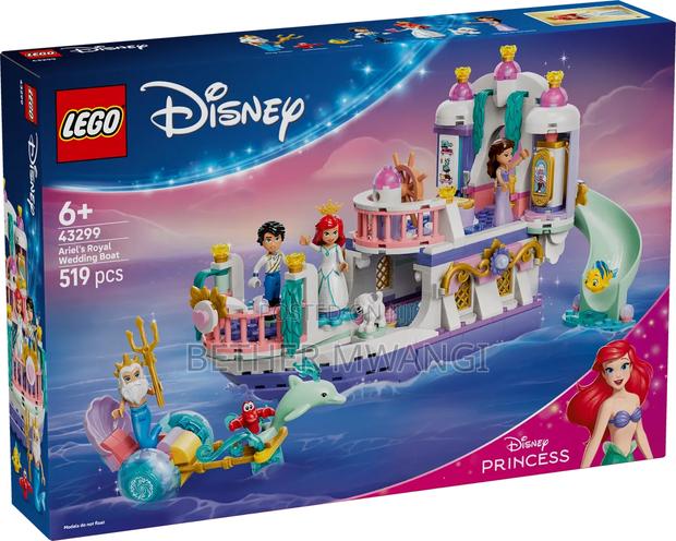 LEGO Disney Princess Ariel’s Royal Wedding Boat in Kenya