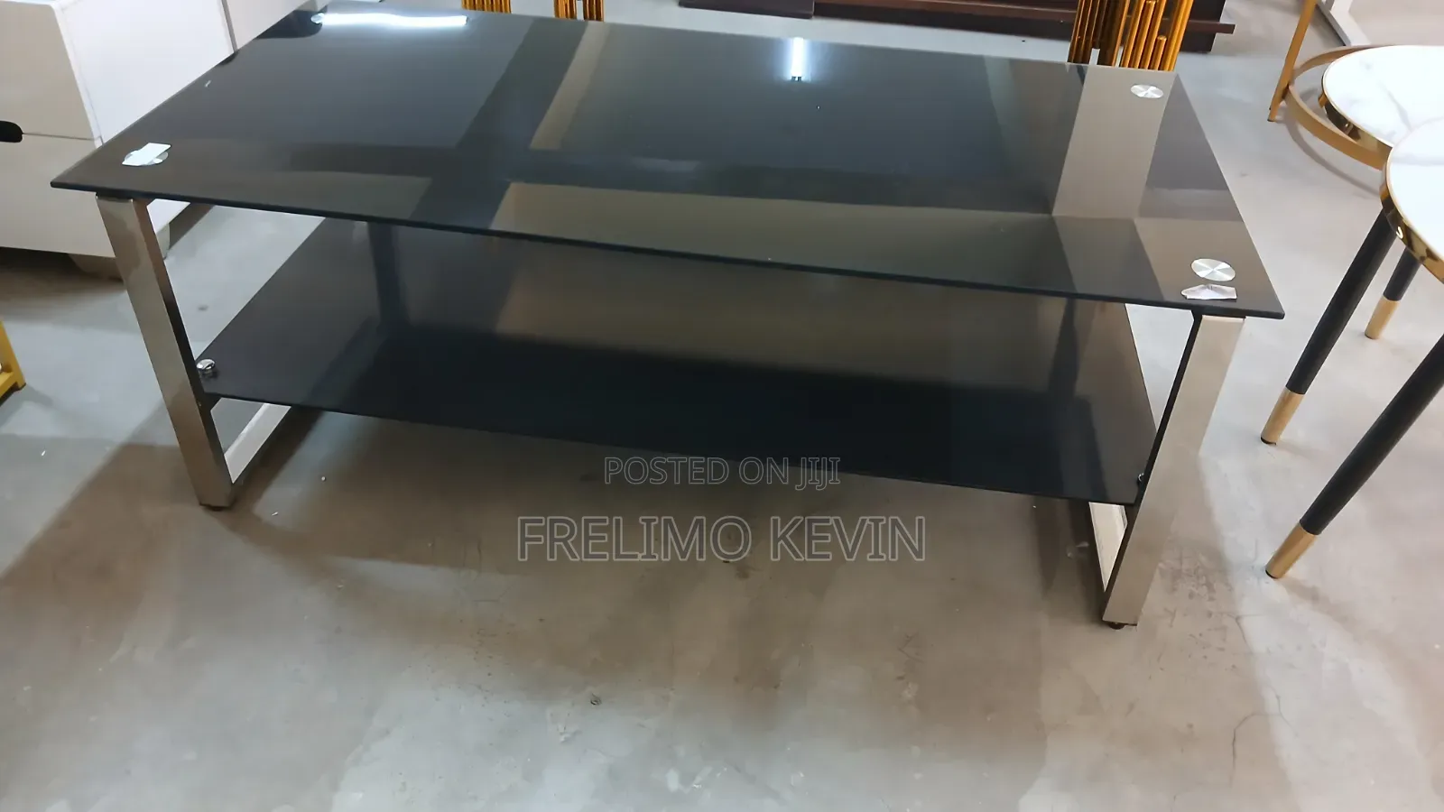 Golden Modern Coffee Table