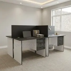 4-Way Custom Office Workstation