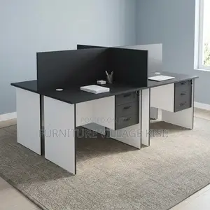 4-Way Custom Office Workstation