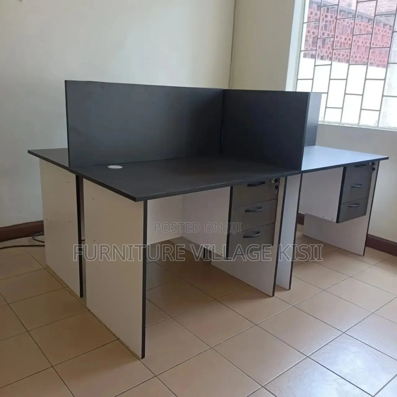 4-Way Custom Office Workstation