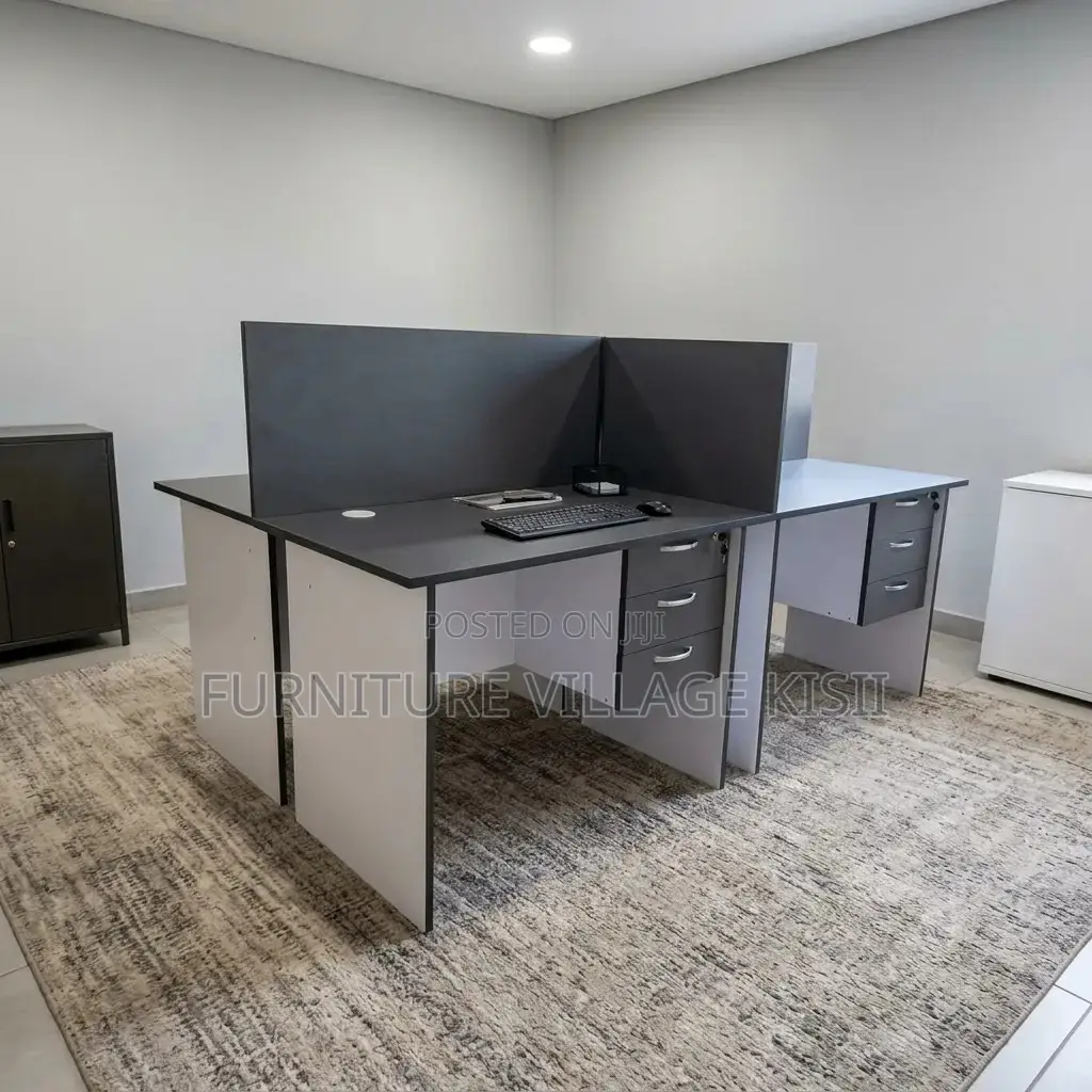 4-Way Custom Office Workstation