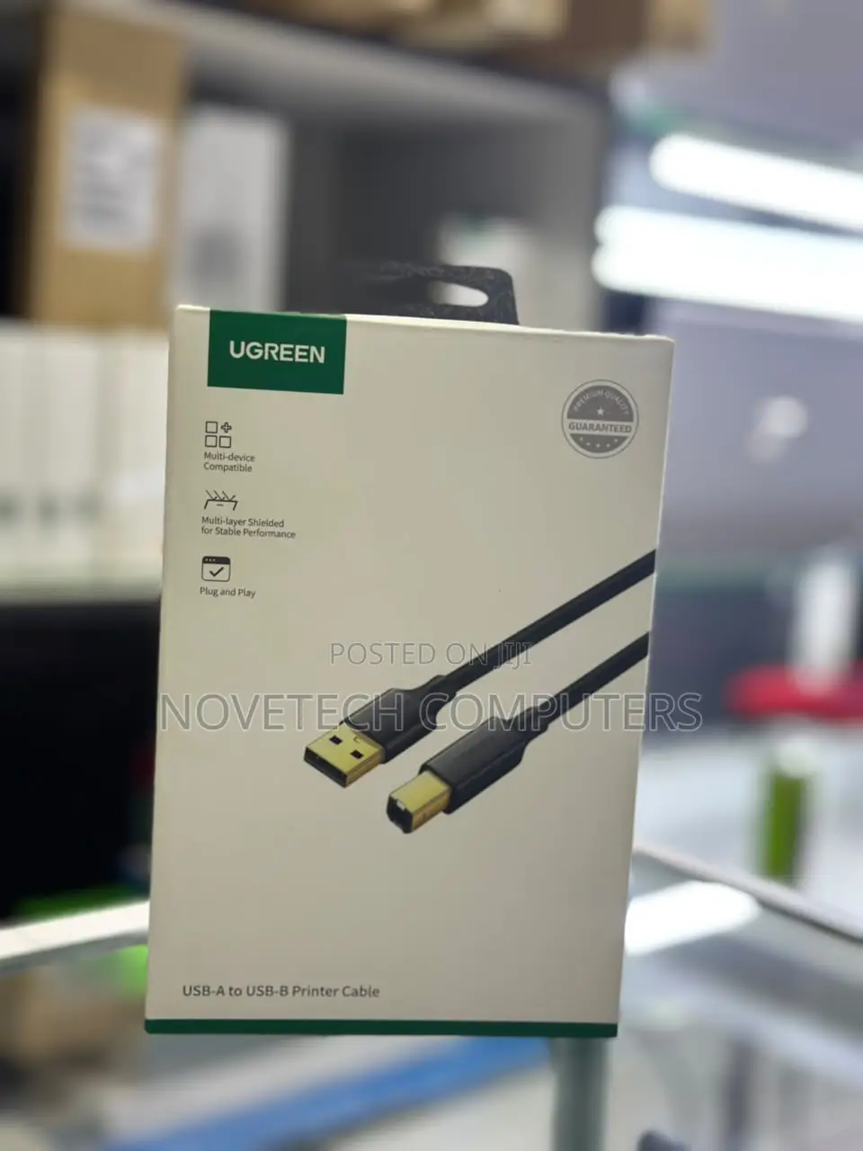 Ugreen Printer Cable 1.5m Scanner Cord Epson, Canon, HP, Brother Piano