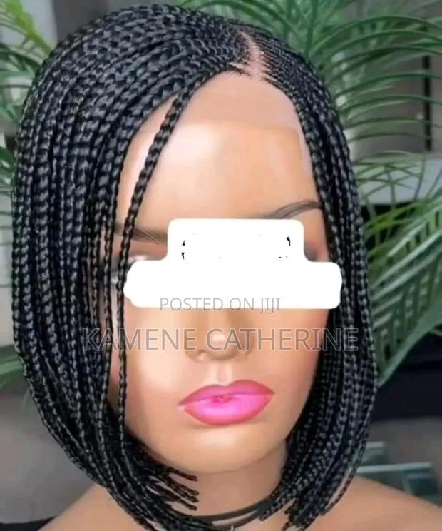 Closure Braided Bob Wig - thumbnail 2