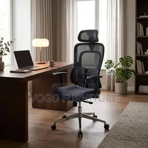 Office Chairs| Dual-Back Orthopedic Office Seat