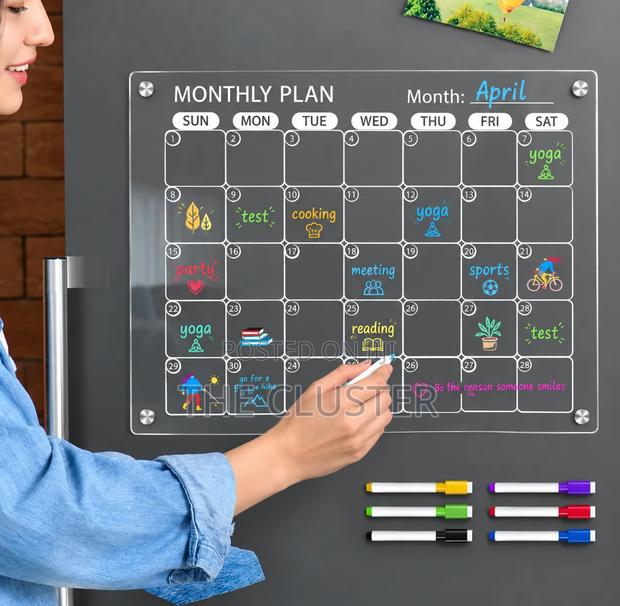 Monthly/Weekly Planner - main view