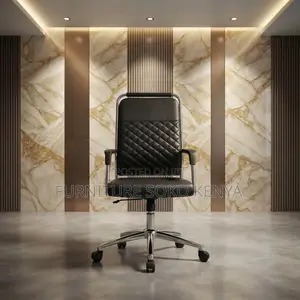 Office Chairs; Executive High Back Strong Armed Office Chair