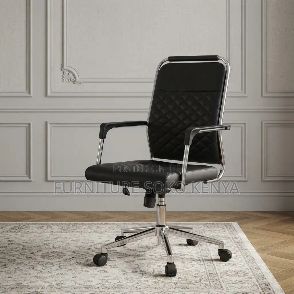 Office Chairs; Executive High Back Strong Armed Office Chair
