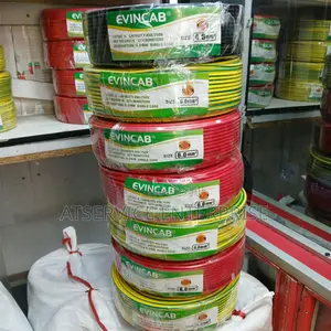 EVIN 6mm Copper-Coated Single-Core Wire for Electrical Installation