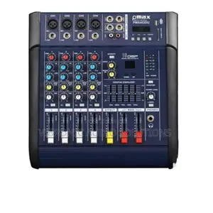 Powered Mixer 4 Channels Has 650 Watts Output Power in Each Channel Ma