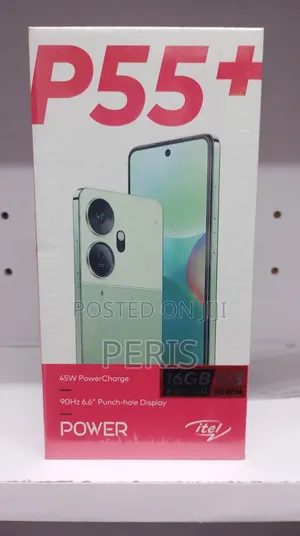 New Itel P55+ 128 GB Green