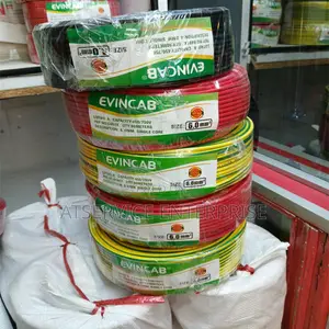 EVIN 6mm Electrical Wire for Domestic and Commercial Projects
