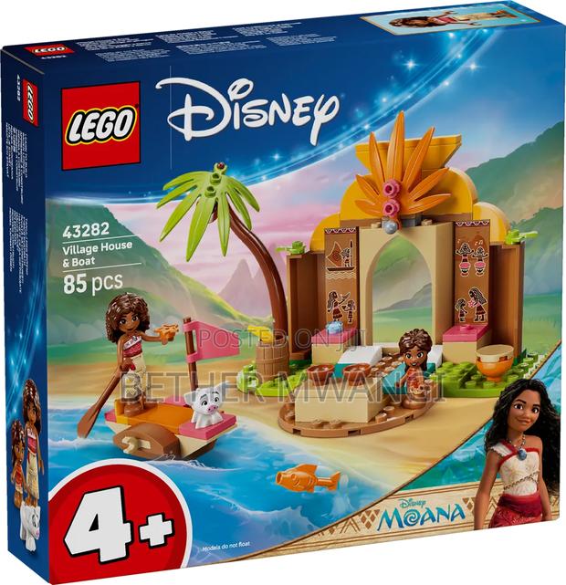 LEGO Disney Moana Village House & Boat in Kenya