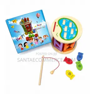 Wooden Fishing Game Toy – Kids’ Educational Activity Set