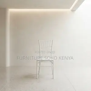 Home Chairs; High Backrest White Stackable Events Chair