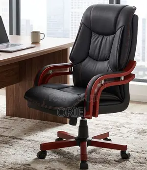 Modern Director's Leather Office Chair – Premium Executive Seating