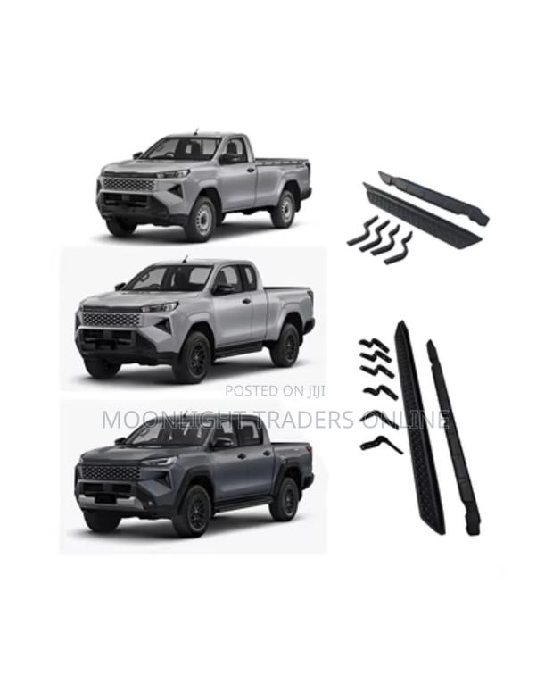 Hilux TRAVO Single Cab Side Steps - Pair - thumbnail 2