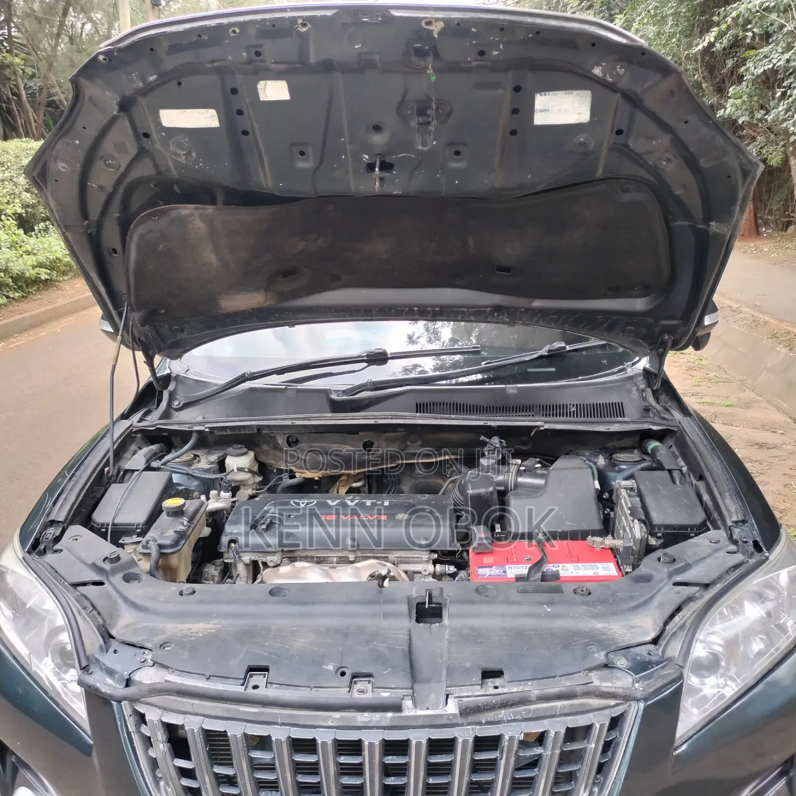 Toyota Vanguard 2007 Gray