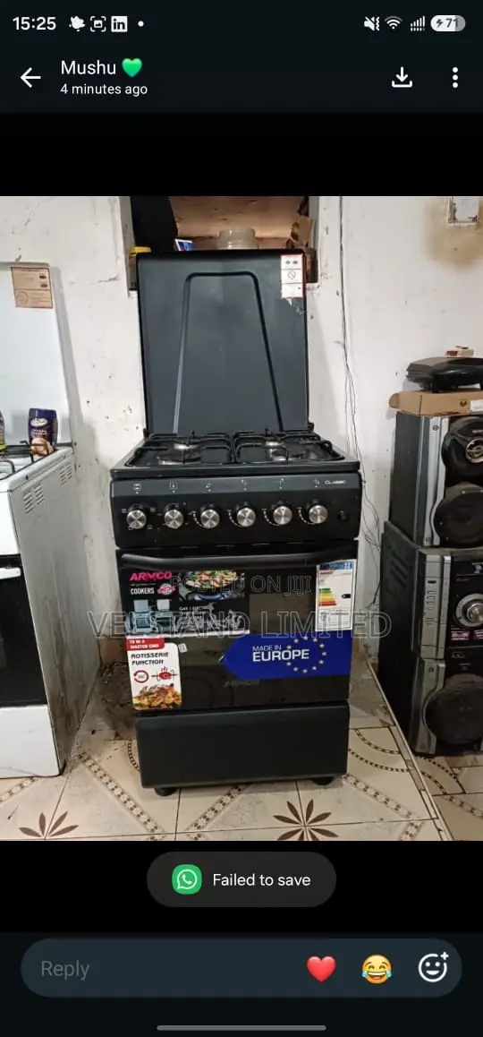 Amrco 4 Burner Gas