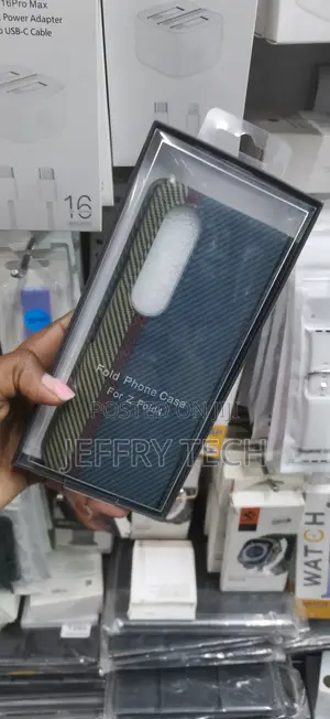 Premium Carbon Fiber Protective Case for the Samsung Galaxy Z Fold4