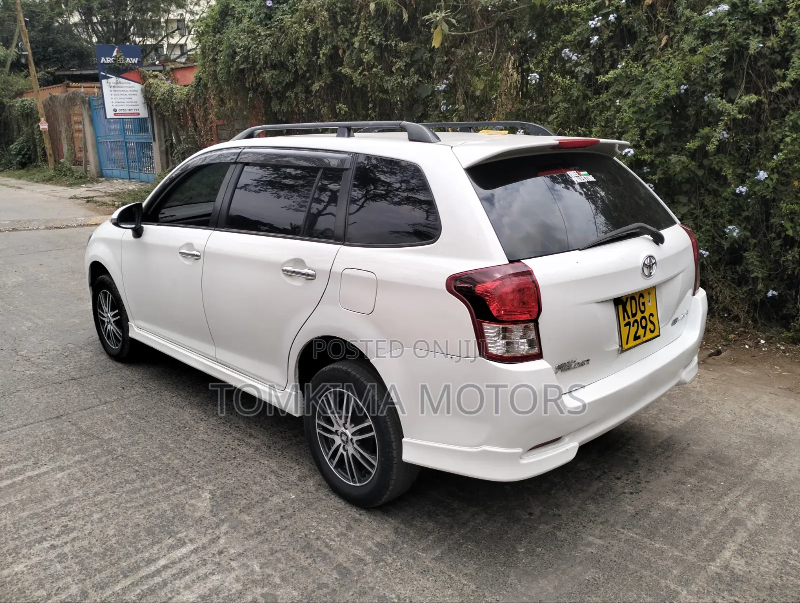 Toyota Corolla Fielder 2015 White