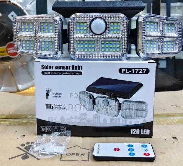 New Solar Sensor Light With Adjustable Heads/Solar Sensor Light - thumbnail 2