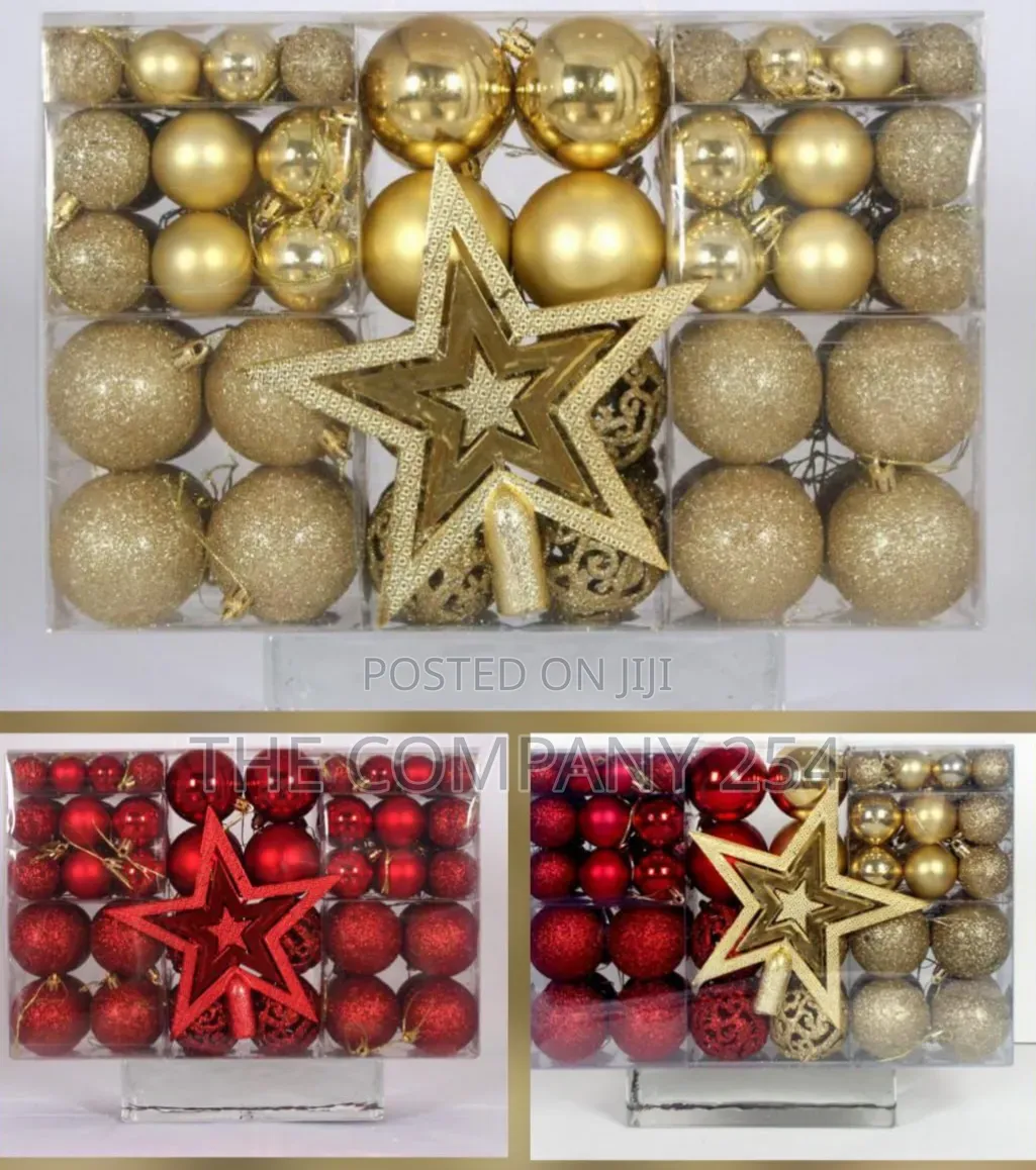 101 PC Christmas Decoration Balls