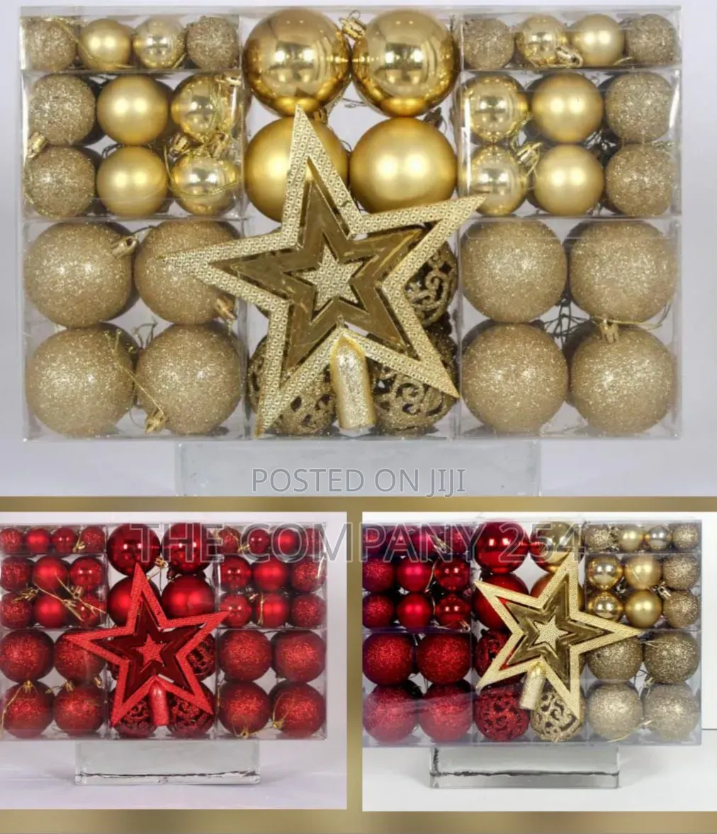 101 PC Christmas Decoration Balls