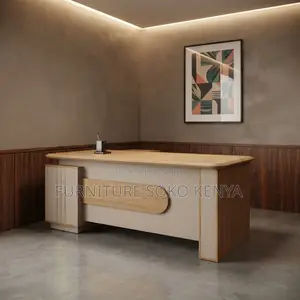 Office Desk; 1.8 Meter - Executive L-Shape Advanced Desk