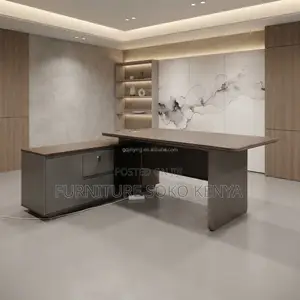 Office Desk; 1.8 Meter - Executive L-Shape Advanced Desk