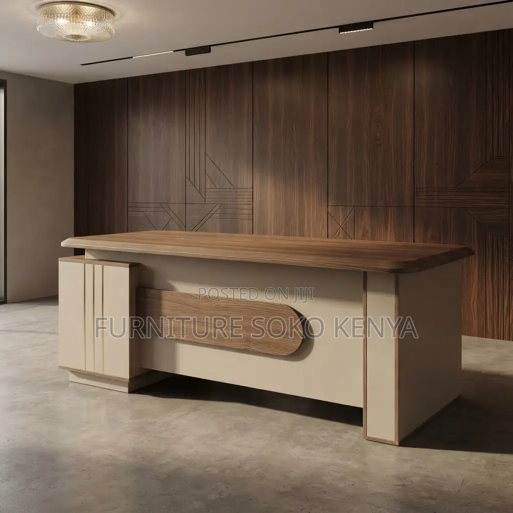 Office Desk; 1.8 Meter - Executive L-Shape Advanced Desk