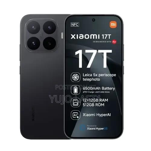 New Xiaomi 17T 512 GB Black