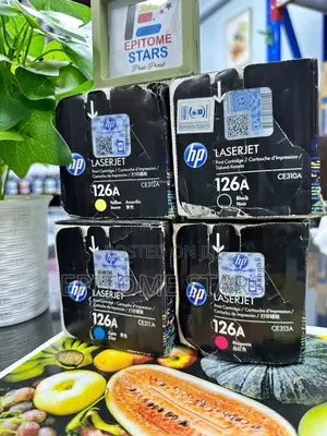 HP 126a (CE310A) Toner Set for HP CP1025 Printers